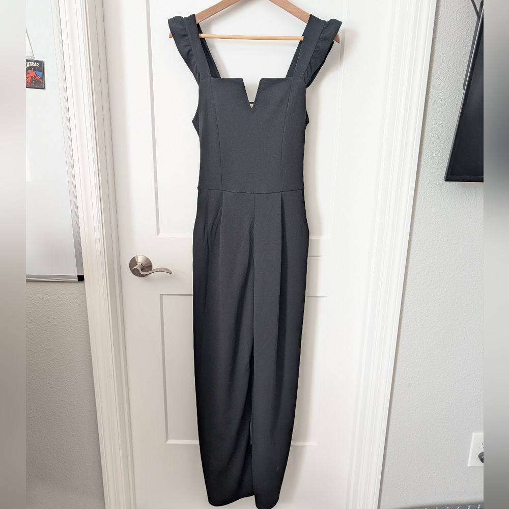 Dry Goods Moa Moa Black Sleeveless Jumpsuit